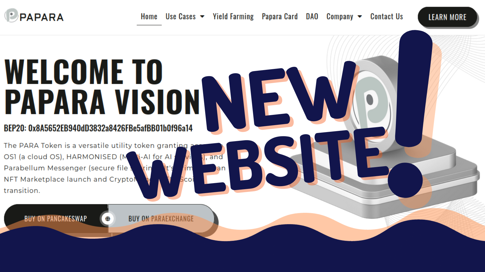 Paraverse website upgrade: A Fresh Look and Feel